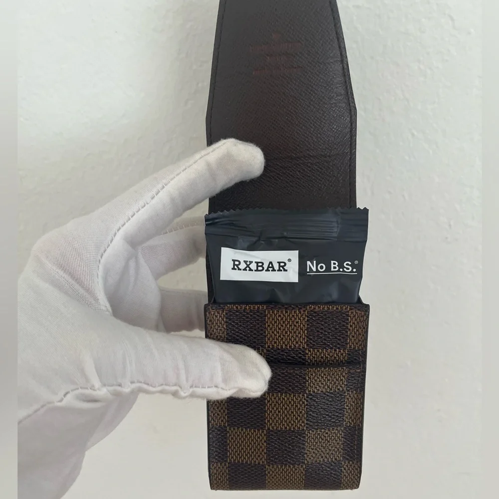 Louis Vuitton Damier Ebene Cigarette Accessory Case Unisex EUC COA Circa 2007